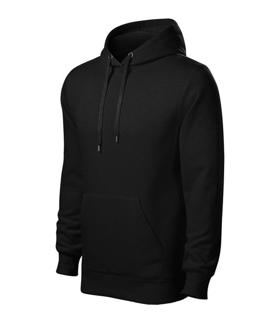 Malfini Cape felpa con cappuccio 320 g/m², nera