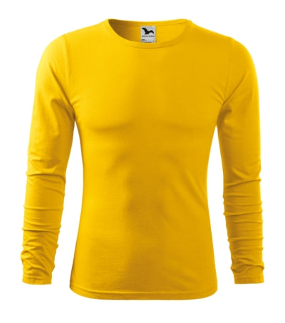 Malfini Fit-T LS maglietta a maniche lunghe da uomo, giallo