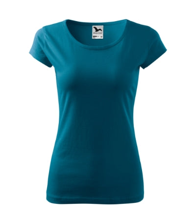 Malfini Pure t-shirt da donna, blu petrolio