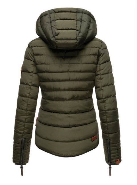 Marikoo Amber giacca invernale con cappuccio da donna, oliva