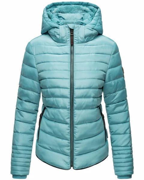 Marikoo Amber giacca invernale da donna con cappuccio, blu scuro