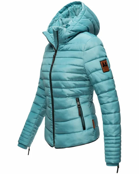 Marikoo Amber giacca invernale da donna con cappuccio, blu scuro