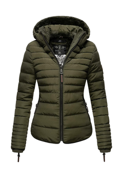 Marikoo Amber giacca invernale con cappuccio da donna, oliva