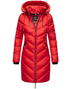 Marikoo ARMASA women's winter jacket, red
