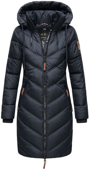 Marikoo Armasa giacca invernale da donna, blu navy