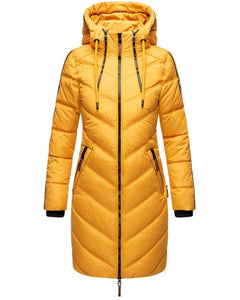 Marikoo ARMASA women's winter jacket, yellow