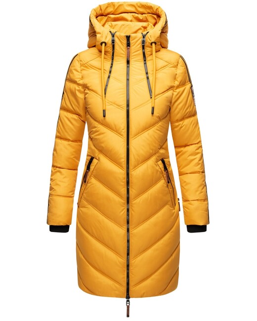 Marikoo ARMASA giacca invernale da donna, giallo