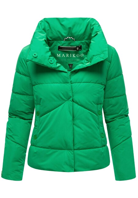 Marikoo Jalliaa giacca invernale corta da donna, verde smeraldo