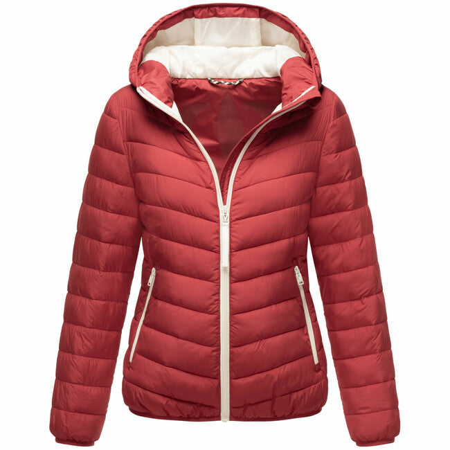 Marikoo Pack Mich Ein giacca leggera di transizione, rossa intenso