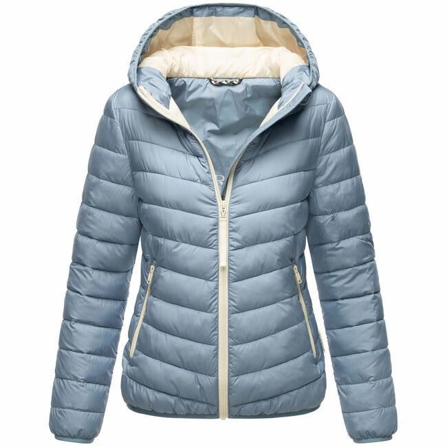 Marikoo Pack Mich Ein giacca leggera di transizione, blu polvere