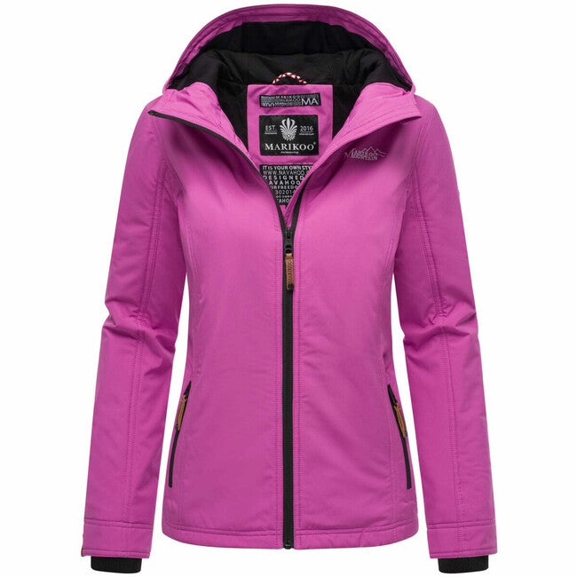 Marikoo BROMBEERE giacca da donna con cappuccio, lilla giglio