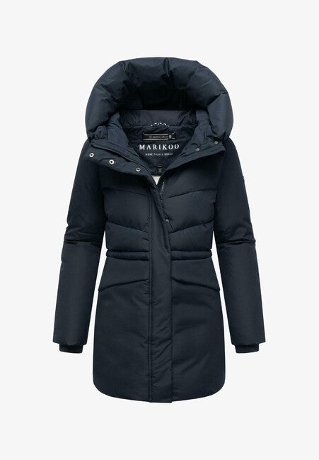 Marikoo Delilah16 giacca invernale da donna con cappuccio, blu navy