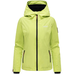 Marikoo Erdbeere giacca mezza stagione da donna con cappuccio, Lime