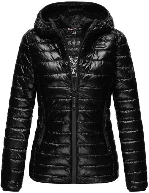 Marikoo Jaylaa giacca invernale da donna con cappuccio, nera
