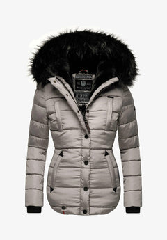Marikoo LOTUSBLUTE women's winter jacket, Zinc grey