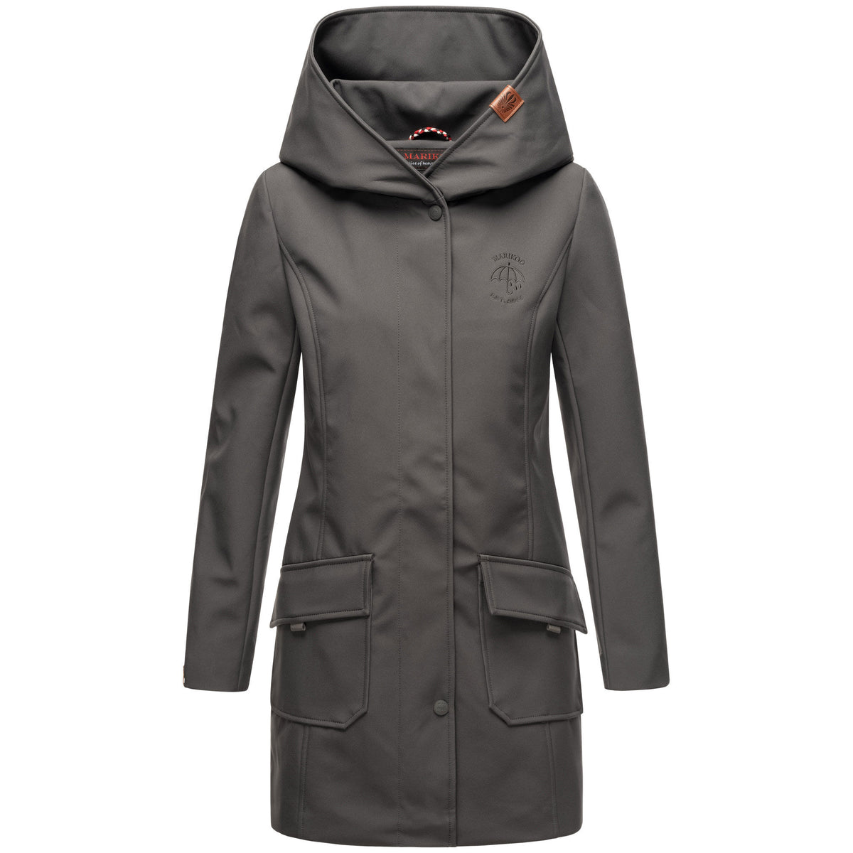 Marikoo Mayleen dámska softshell bunda, anthracite
