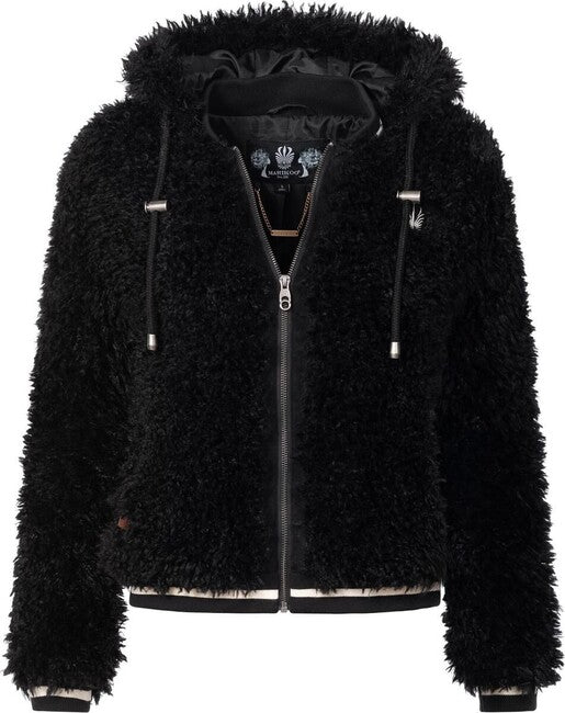 Marikoo PUDERZUCKERWOLKCHEN giacca invernale da donna, nera
