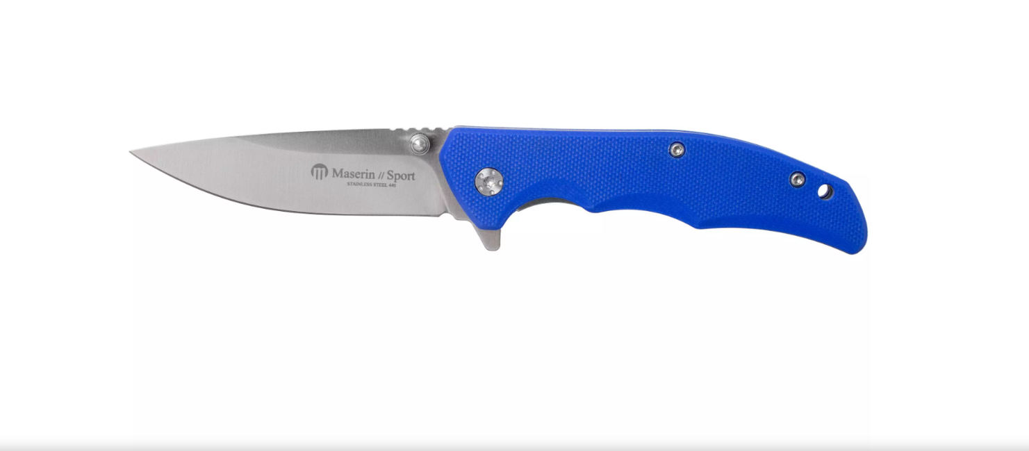 Maserin Sporting coltello cm 17,5 -G10 , blu