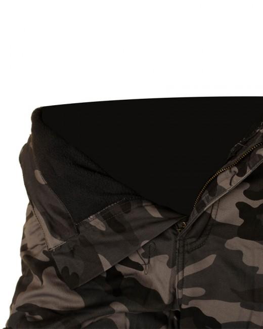 Loshan Alan pantaloni imbottiti da uomo, grigi mimetico