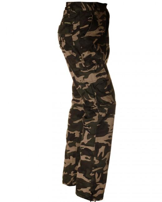 Loshan Ignacio pantaloni da uomo, woodland