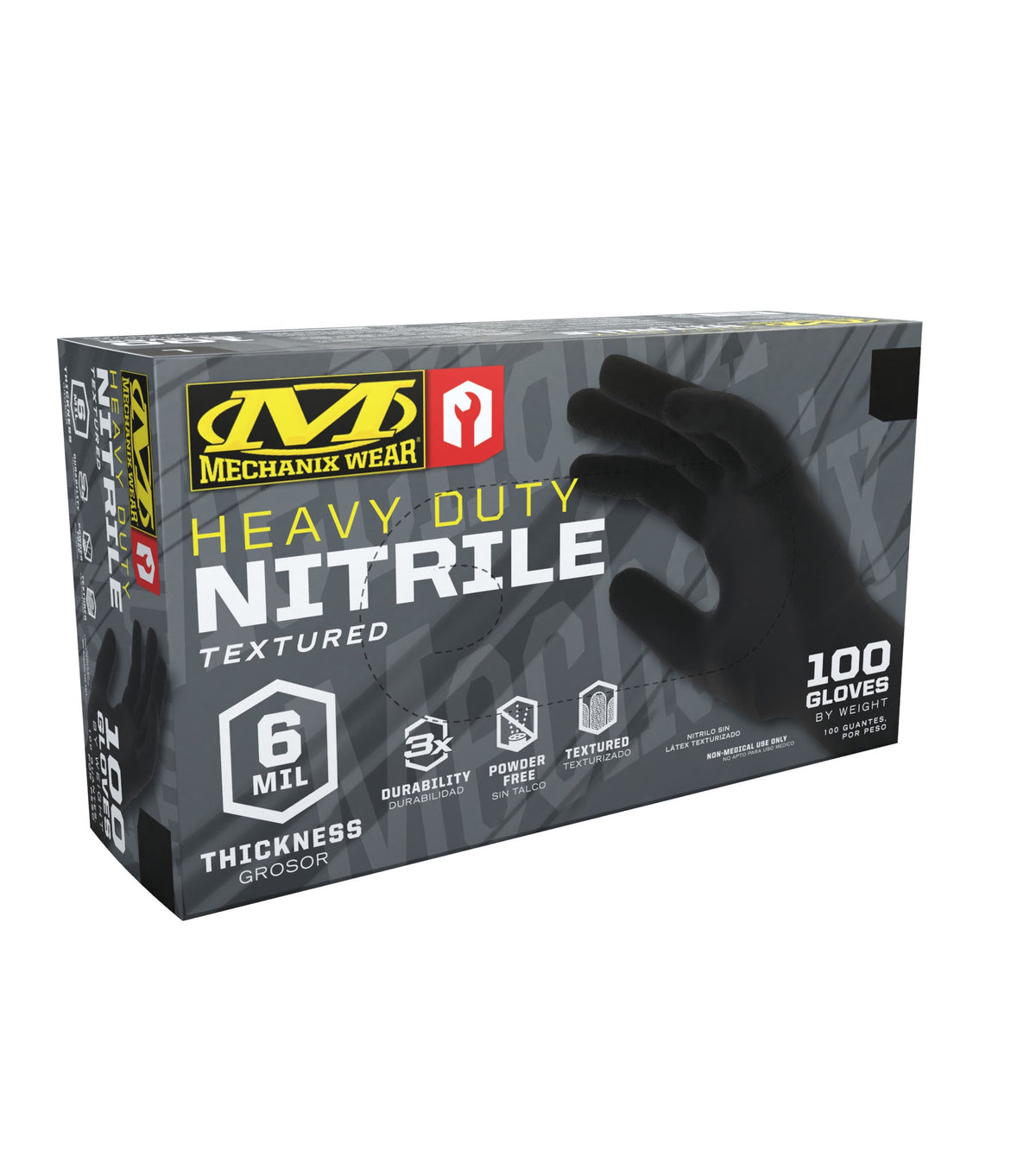 Mechanix Heavy Duty Nitrile Gloves Μάντες Μίας Χρήσης (100 τεμάχια)
