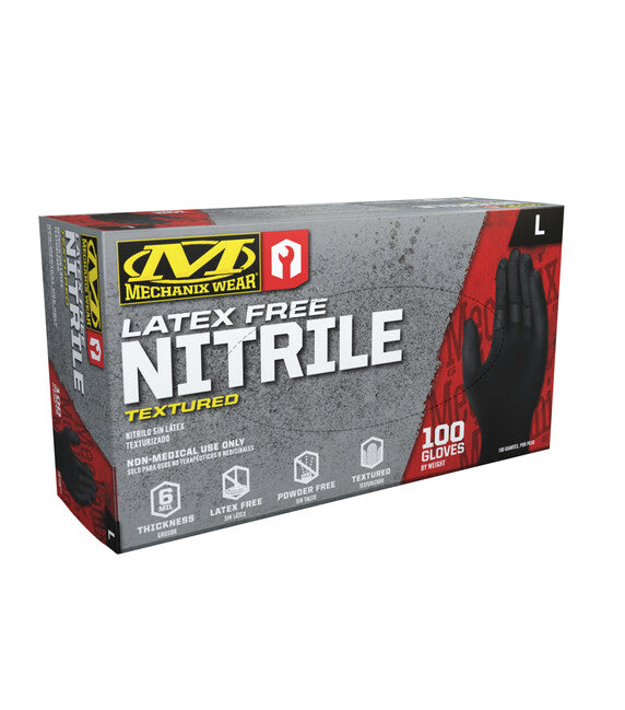 Mechanix Heavy Duty Guanti in nitrile monouso per uso intensivo (100 pezzi)