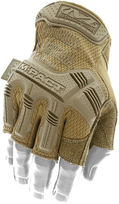 Mechanix M-Pact guanti antiurto, coyote senza dita