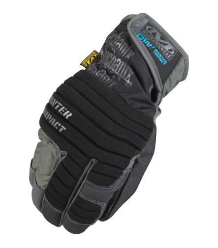 Mechanix Winter Impact guanti, neri