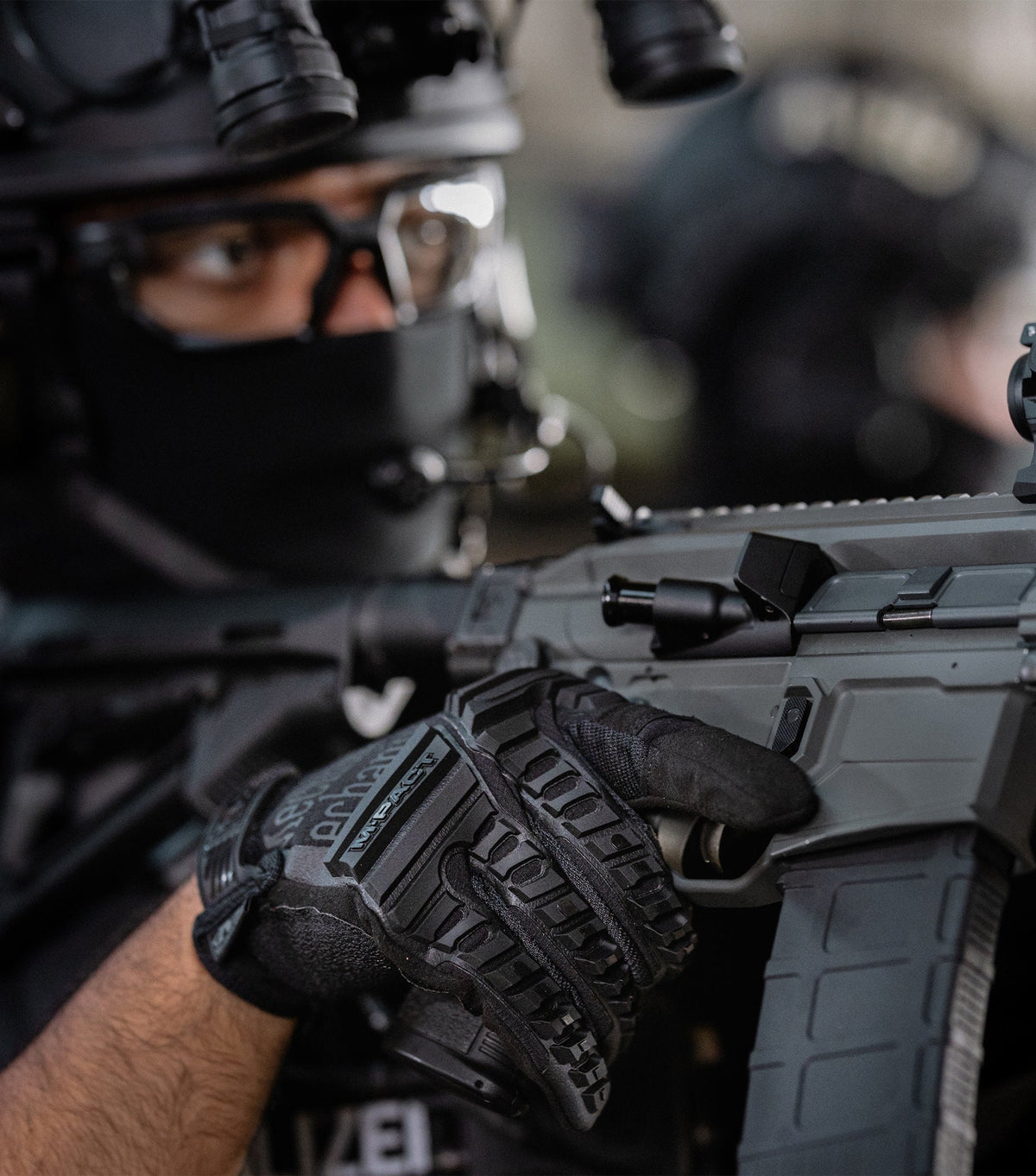 Mechanix Wear M-Pact Γάντια Προστασίας από Κρούσεις, Μαύρο