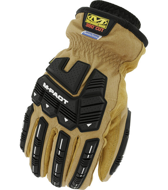 Mechanix M-Pact Driver guanti da lavoro invernali , neri tan