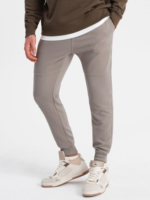 Ombre V4 pantaloni jogger da uomo , grigi
