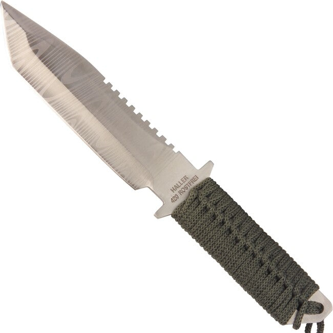 Haller Coltello a lama fissa con Kordelgriff