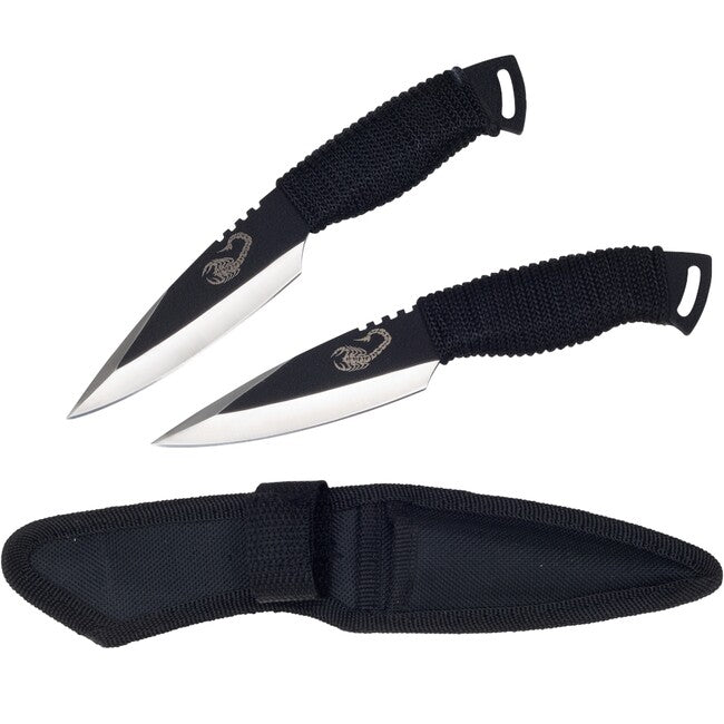 Haller Skorpion set di coltelli a lama fissa 2 tlg
