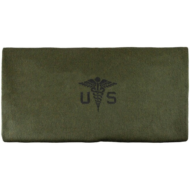 MFH Coperta americana medical, verde, circa 225 x 155 cm