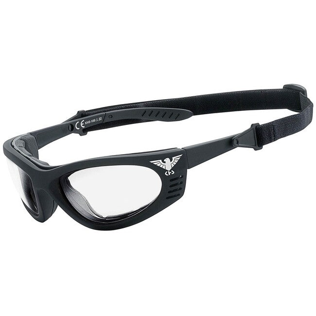 KHS Army occhiali sportivi, trasparenti
