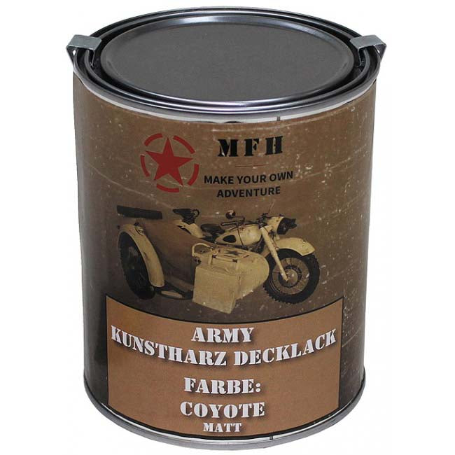 MFH Vernice color coyote opaca, 1 litro