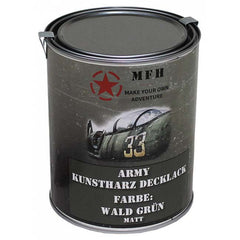 MFH army, verde bosco opaco, 1 litro