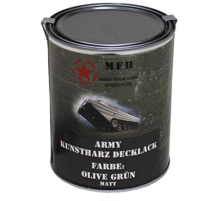 MFH army, oliv drab opaco, 1 litro