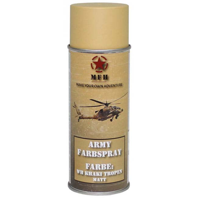 MFH army spray wh, khaki tropen opaco