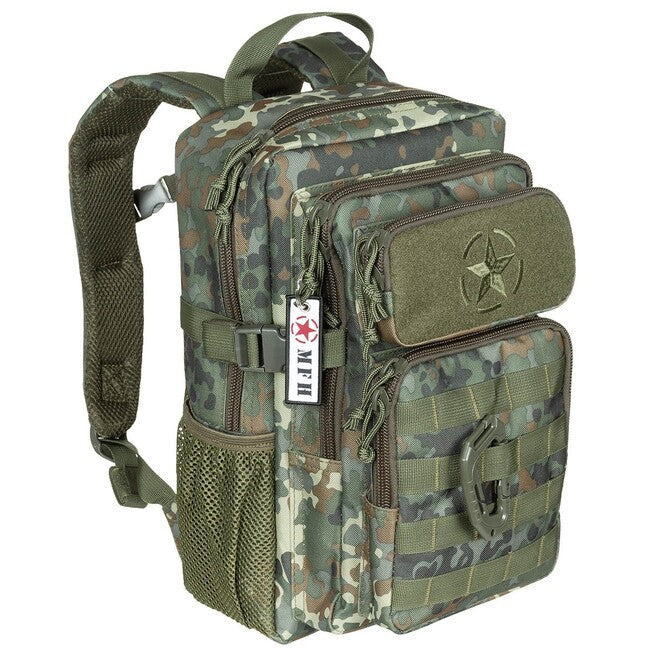 MFH Assault Youngster zaino, BW camo