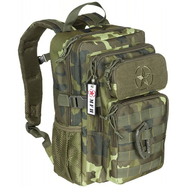 MFH Assault Youngster zaino, M95 CZ camo