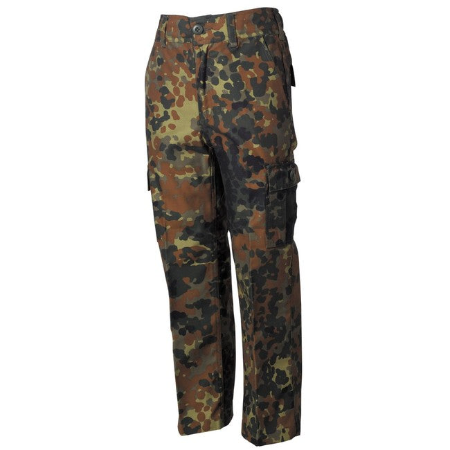 MFH BDU pantaloni per bambini, flecktarn
