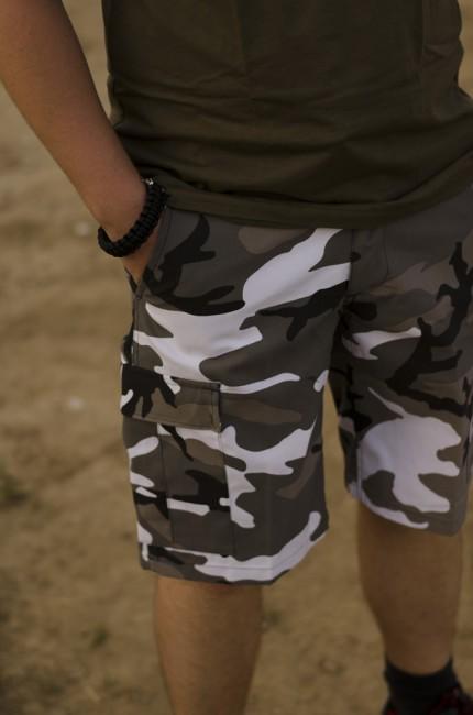 MFH BDU pantaloncini da uomo, urban