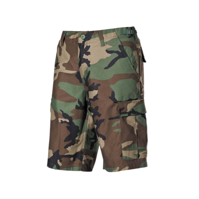 MFH BDU pantaloncini da uomo, woodland