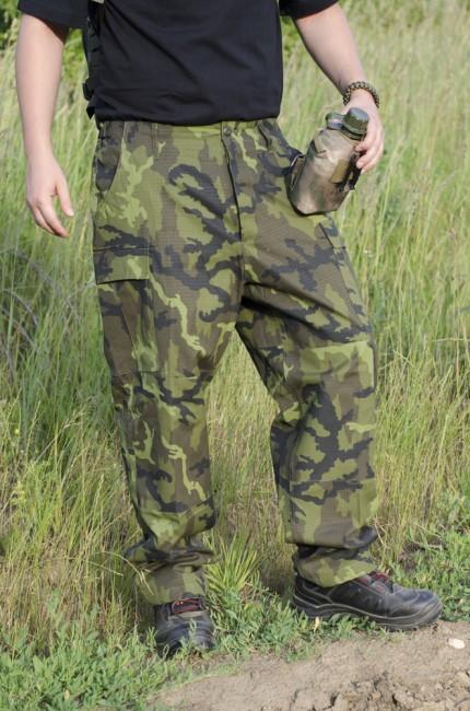 MFH BDU Rip-Stop Men's Pants, M 95 CZ Camo