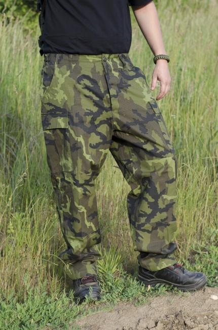 MFH BDU Rip-Stop Men's Pants, M 95 CZ Camo
