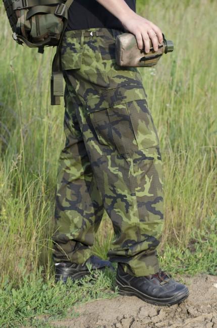 MFH BDU Rip-Stop Men's Pants, M 95 CZ Camo