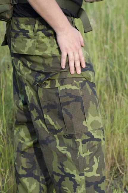 MFH BDU Rip-Stop Men's Pants, M 95 CZ Camo