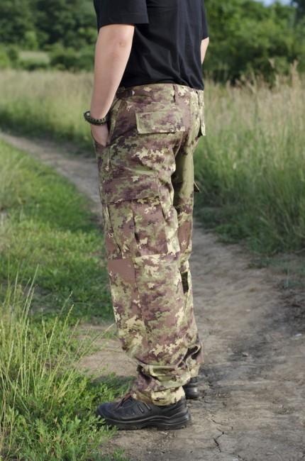 MFH BDU pantaloni da uomo rip-stop, vegetato