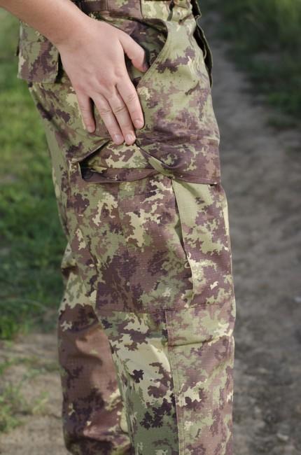 MFH BDU pantaloni da uomo rip-stop, vegetato